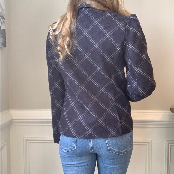NWT BANANA REPUBLIC wool blazer. Sz 8 - Picture 3 of 8